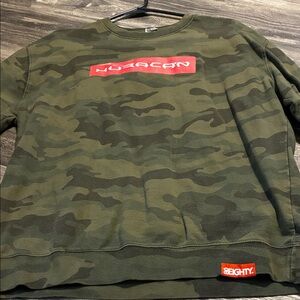 Eighty Eight Men's Camouflage Crewneck Sweater